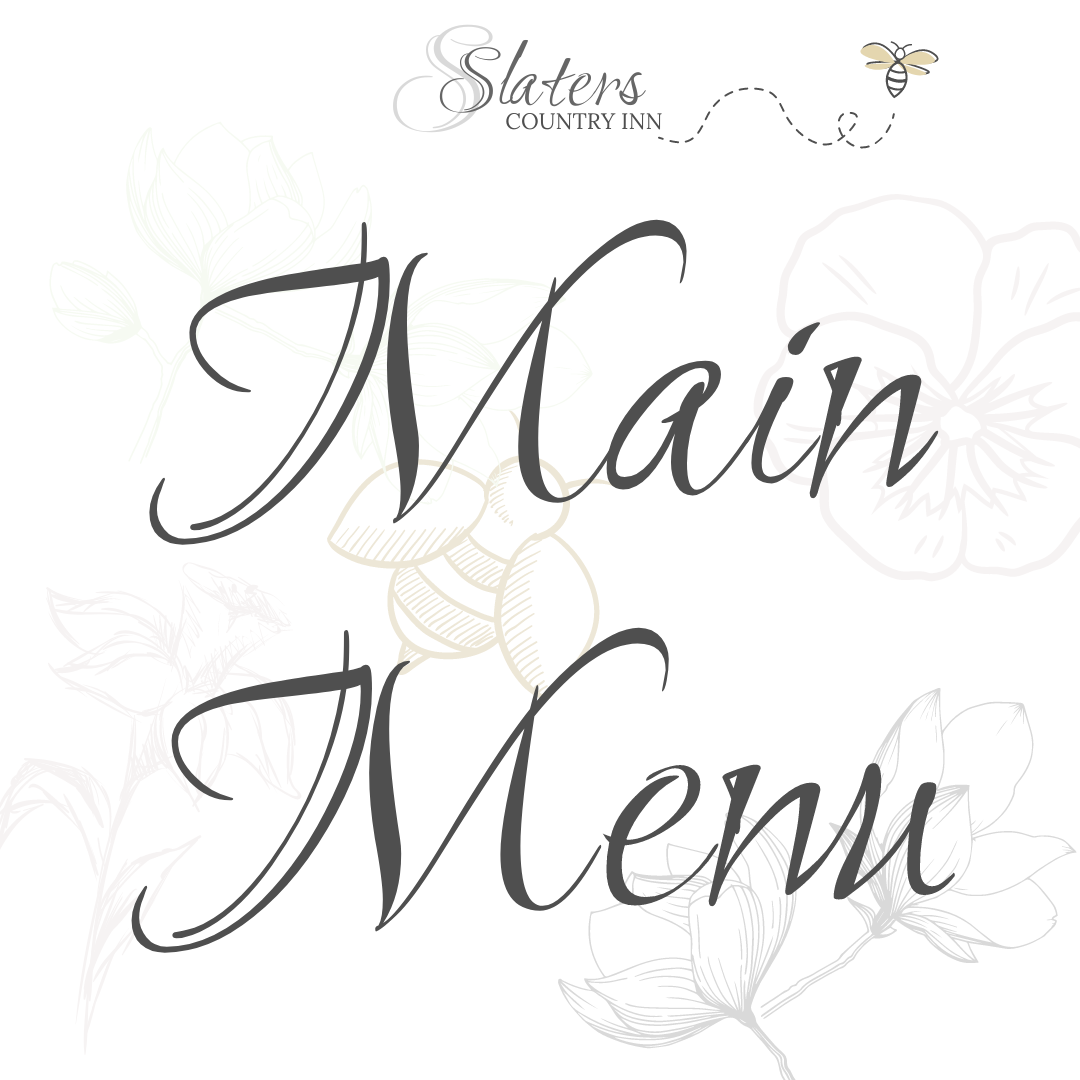 Slaters Country Inn Food